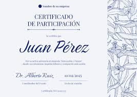 Generador de Certificados